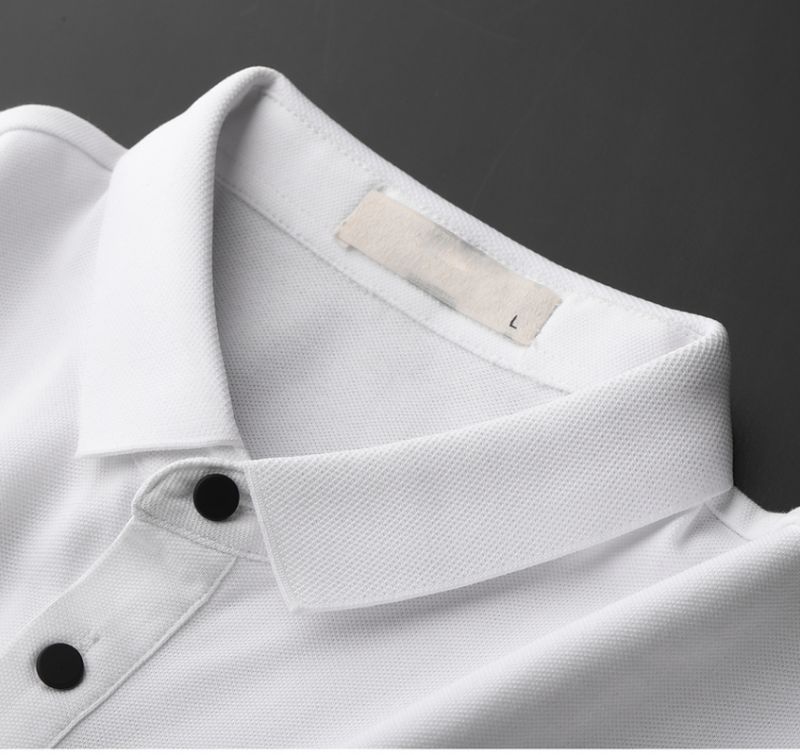 Heren Poloshirt Met Korte Mouwen Van Ijszijden Revers