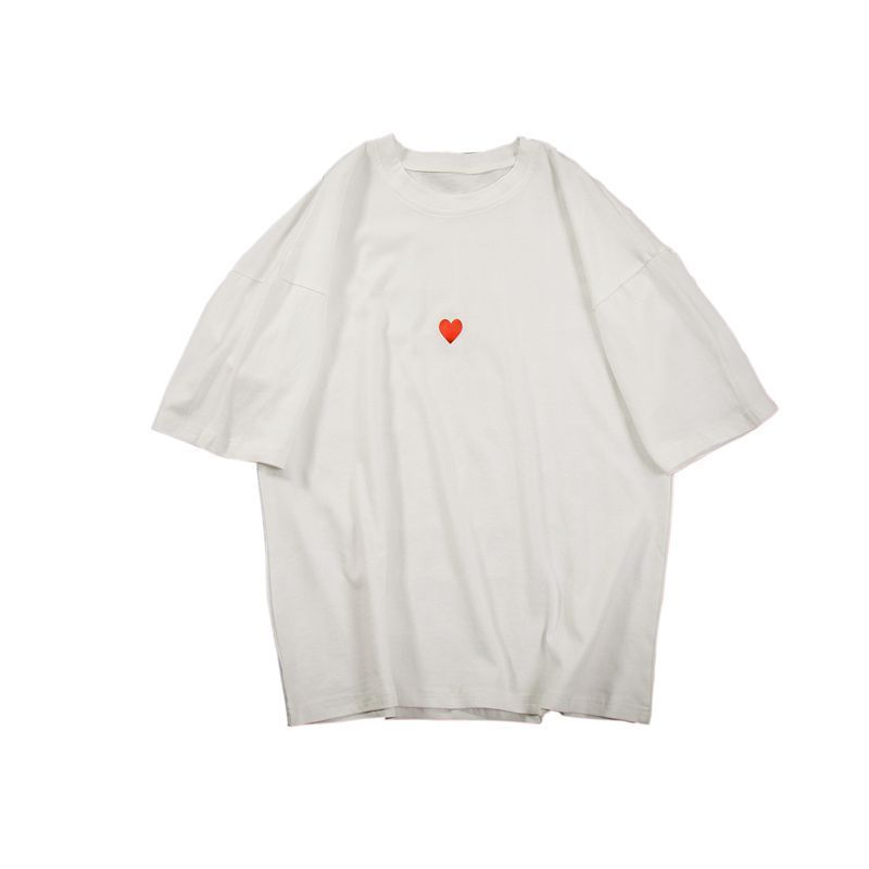 Thermochromic Love T-shirt Herenmode T-shirt Met Korte Mouwen