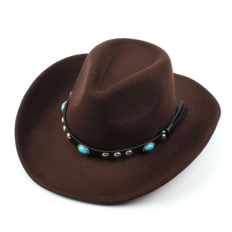 Bang Good Heren Dames Vintage Wollen Western Cowboyhoed