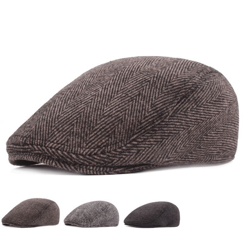 Baret Eenvoudige Mutsen Voor Heren En Dames Herfst- En Wintermutsen