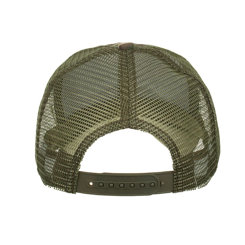 Baseballcap Van Mesh Met Camouflageprint