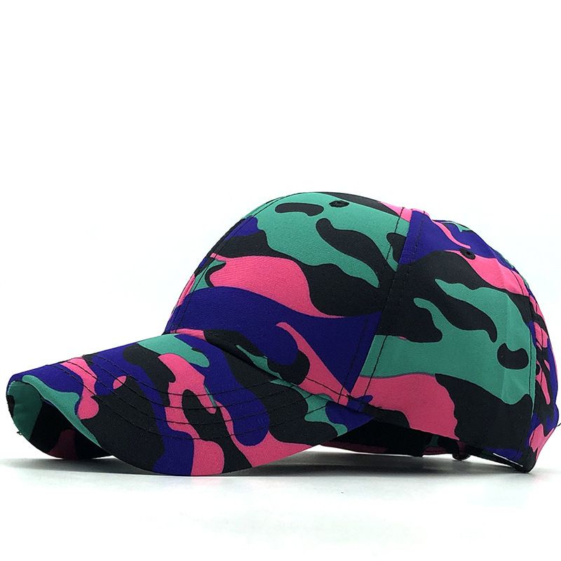 Camouflage Baseballpet Dames Street Trend Hip Hop