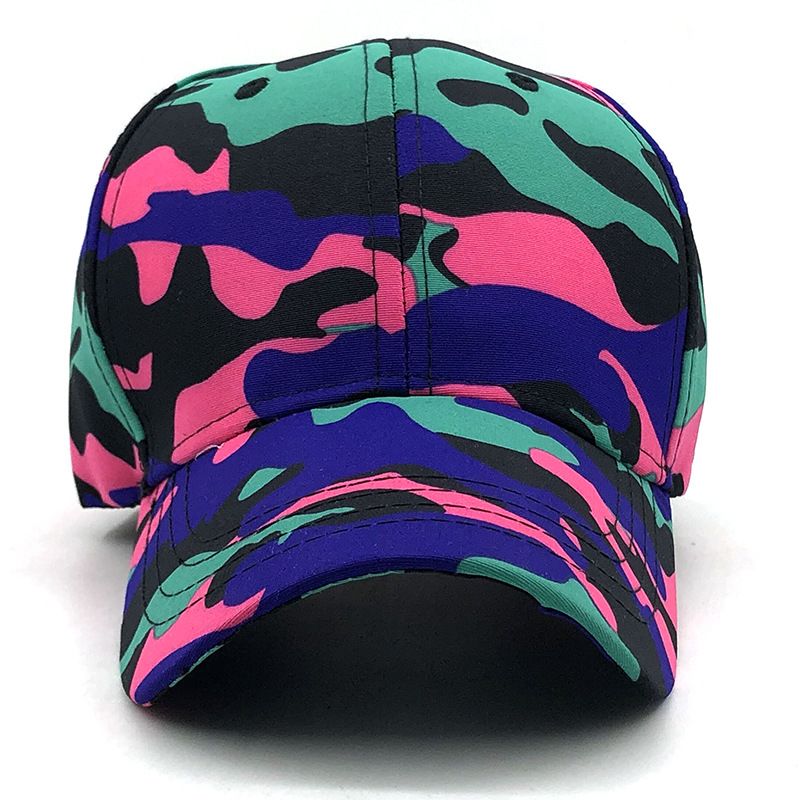 Camouflage Baseballpet Dames Street Trend Hip Hop