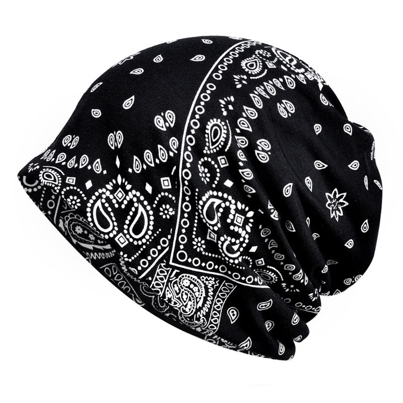 Dames Winter Warm Etnische Oorbeschermers Beanie Hat