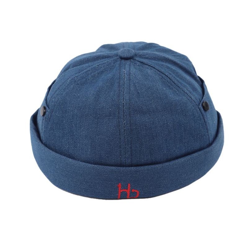 Denim Mode Baret Mannelijke Yuppie Hoed