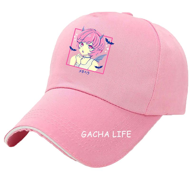 Effen Kleur Hoed Gacha Life Baseballcap