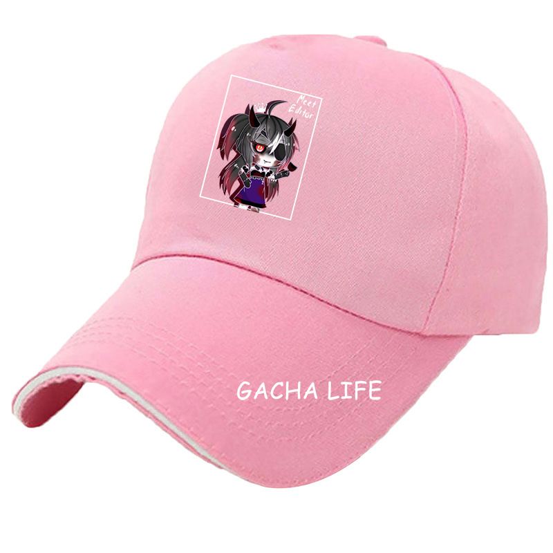 Effen Kleur Hoed Gacha Life Baseballcap