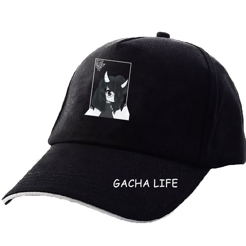 Effen Kleur Hoed Gacha Life Baseballcap