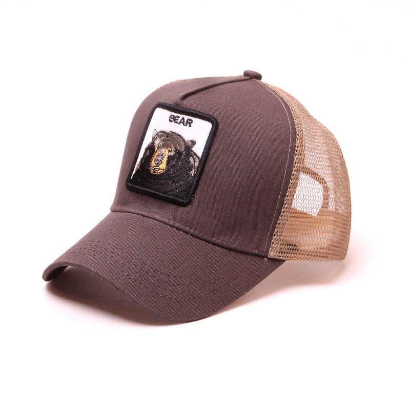 Exclusief Voor Animal Borduurwerk Net Cap Baseball Cap Hip-hop Hip-hop Cap