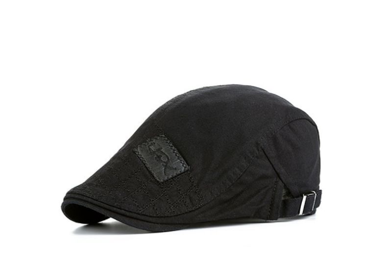 Fabrieksdirecte Verkoop Nieuwe Mode Heren Katoenen Zonneklep Outdoor Leisure Cap Geborduurde Vierkante Baret