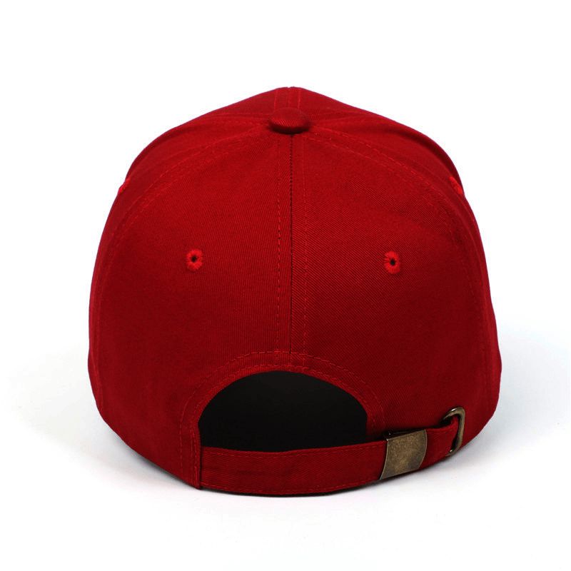 Geborduurde Baseballcap Met Gekruld Koepelvizier