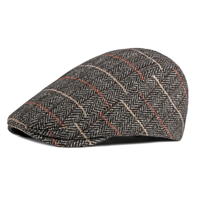 Heren Britse Retro Duck Tide Check Hat