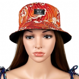 Heren Dames Straat Dubbelzijdige Bucket Hat