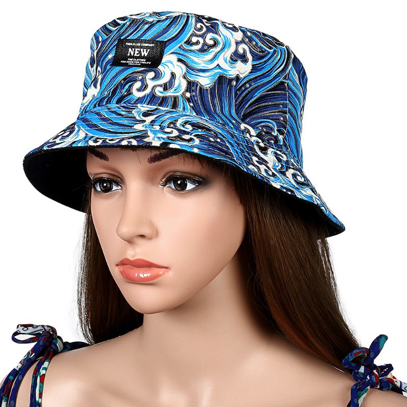 Heren Dames Straat Dubbelzijdige Bucket Hat