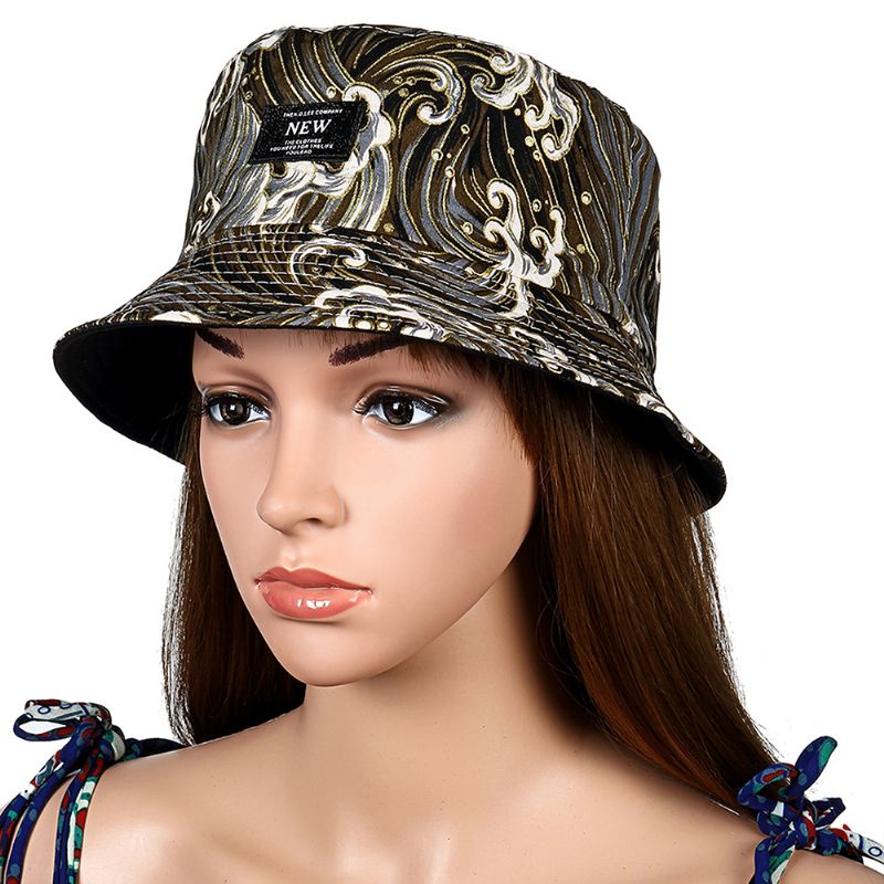 Heren Dames Straat Dubbelzijdige Bucket Hat