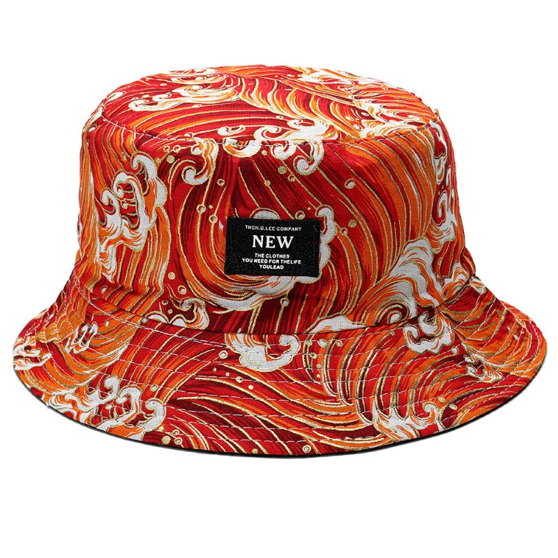 Heren Dames Straat Dubbelzijdige Bucket Hat