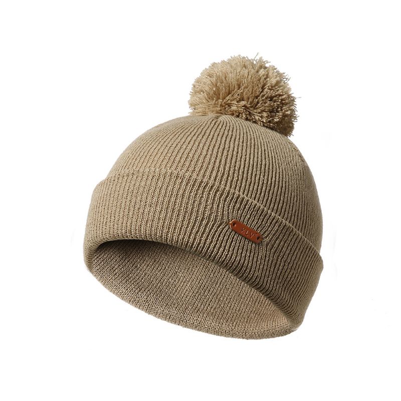 Heren Dames Winter Vintage Gebreide Oorbeschermers Beanie Cap