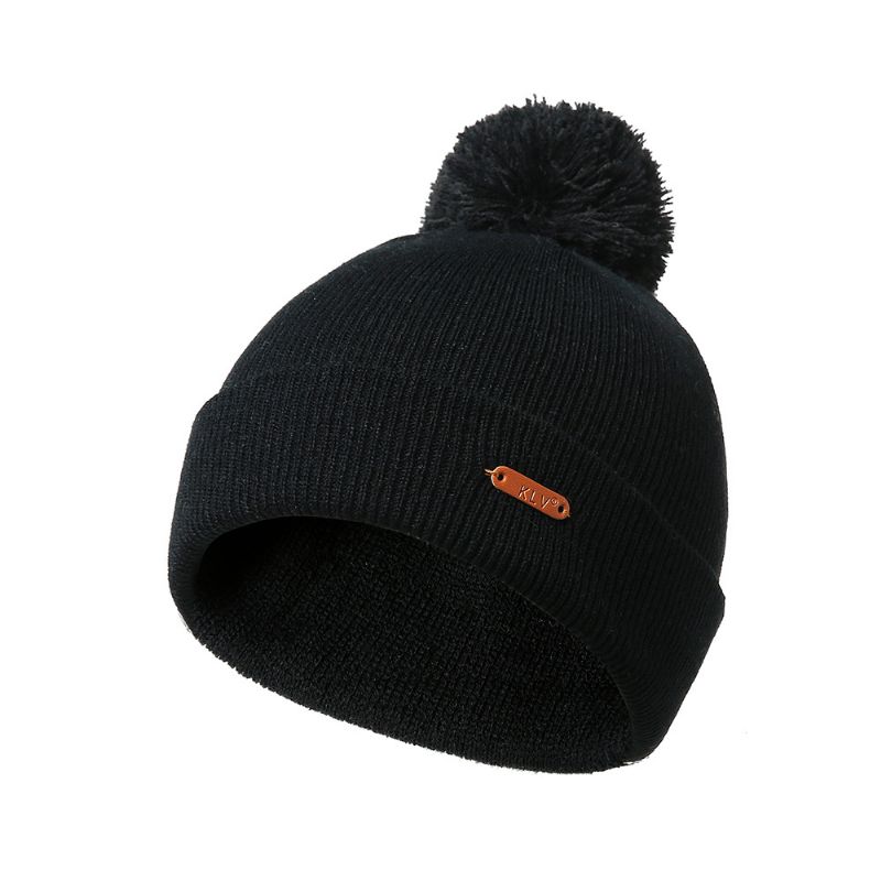 Heren Dames Winter Vintage Gebreide Oorbeschermers Beanie Cap