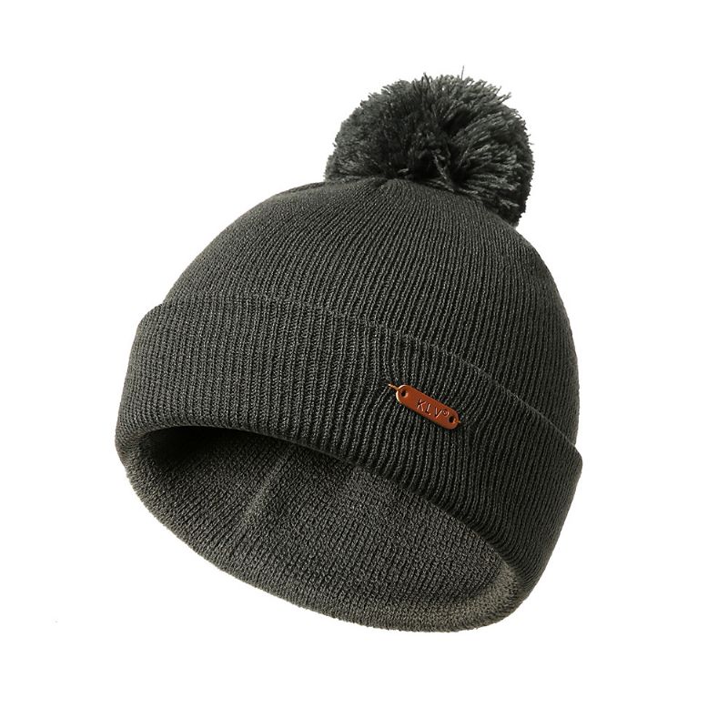 Heren Dames Winter Vintage Gebreide Oorbeschermers Beanie Cap