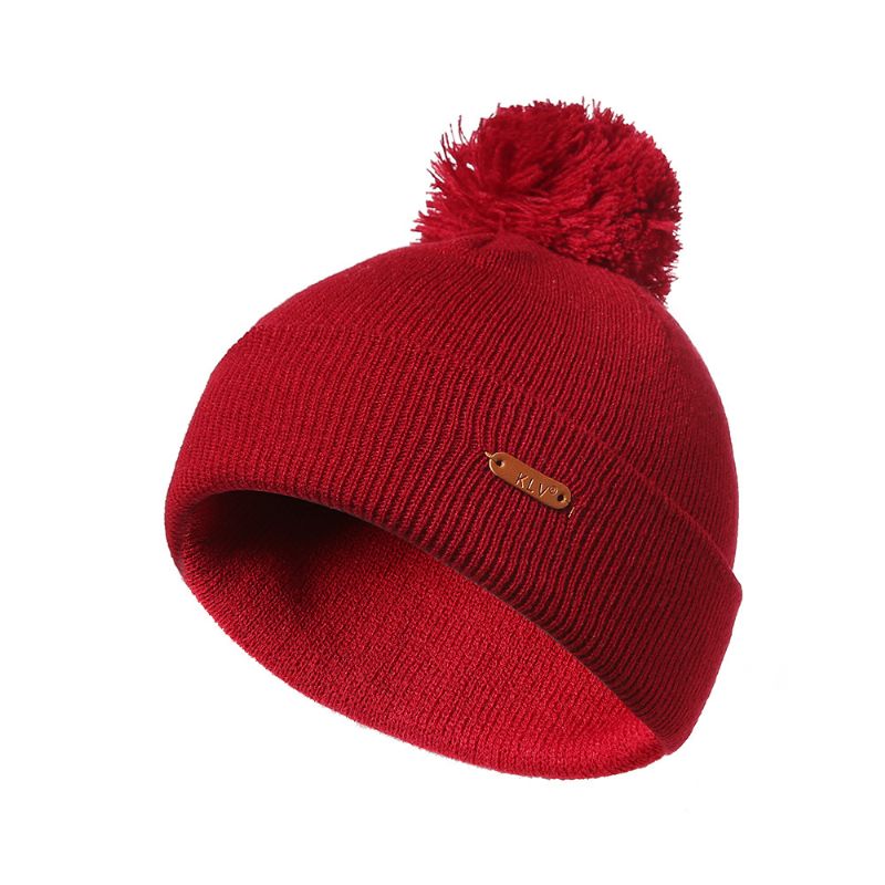 Heren Dames Winter Vintage Gebreide Oorbeschermers Beanie Cap