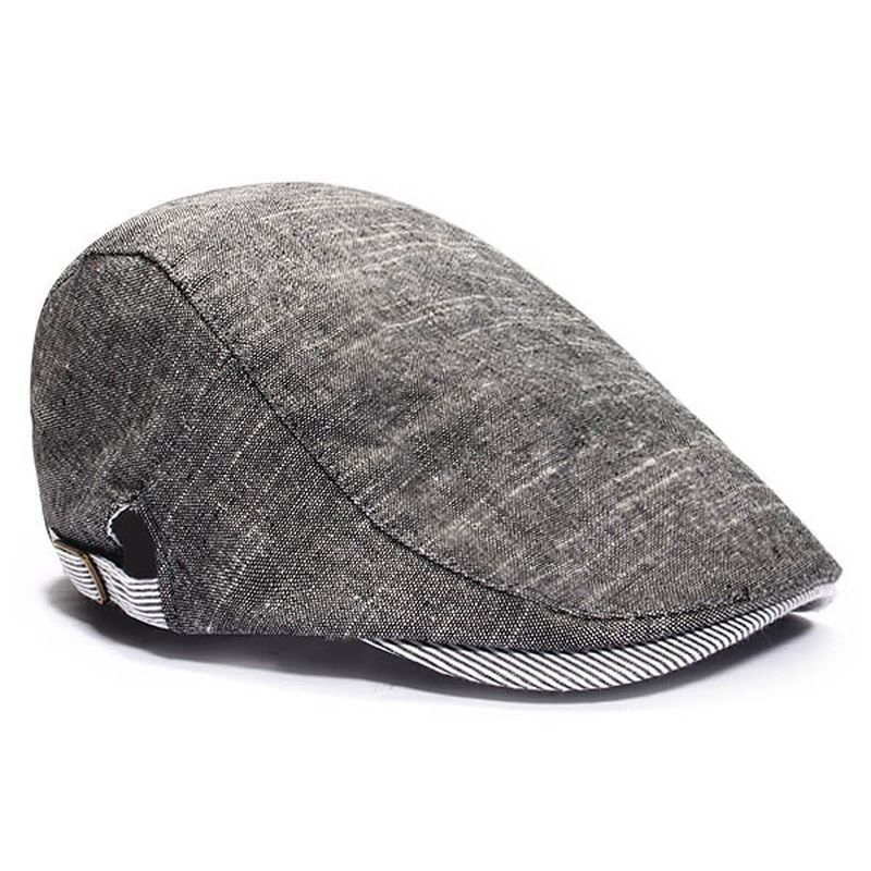 Heren Mannelijke Baret Retro Katoenen Vizier Gorras Planas Baret Caps Cabbie Ivy Cap