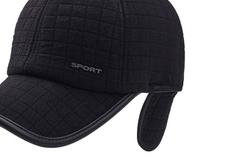 Heren Winter Gehoorbescherming Verdikte Warme Baseballcap