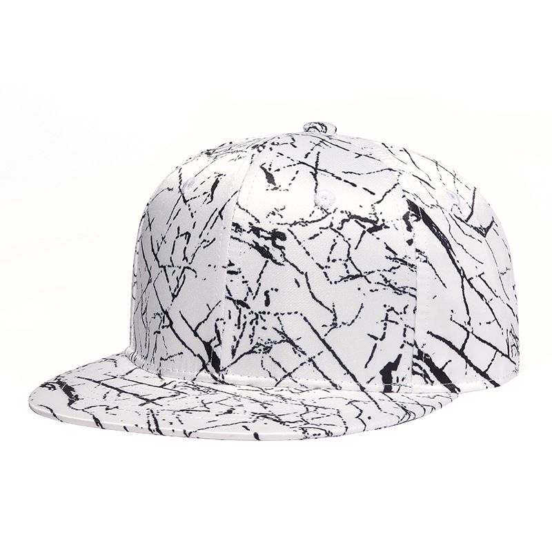 Hiphop Hoed Street Mode Mannen En Vrouwen Bliksempatroon Zonnescherm Baseball Cap