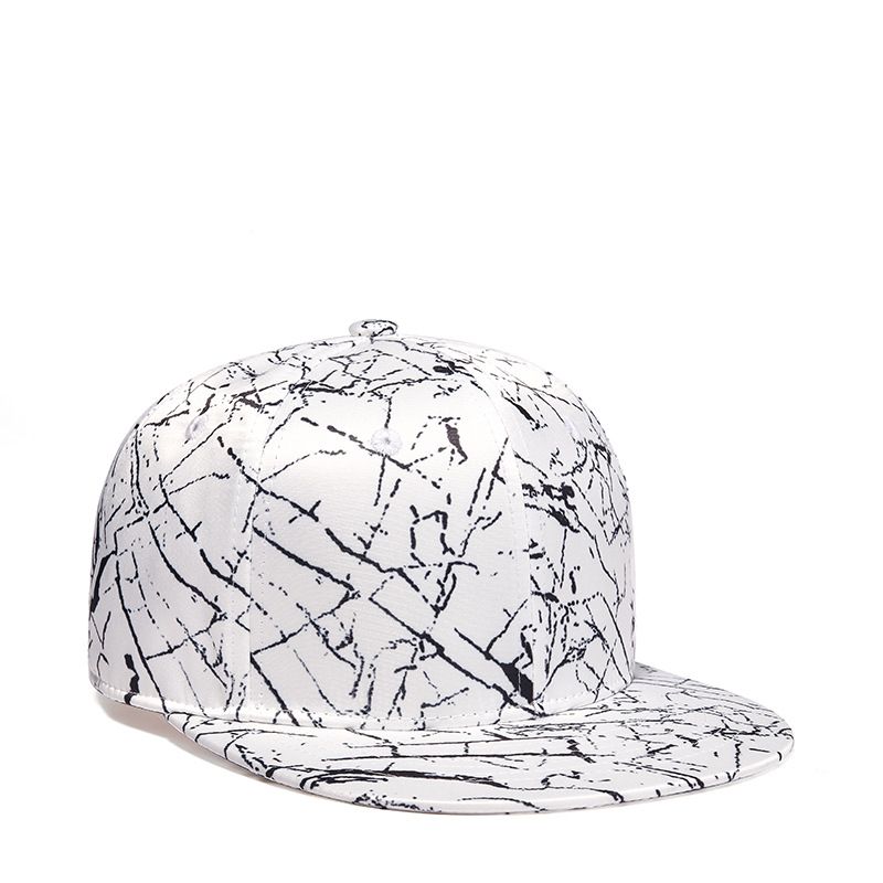 Hiphop Hoed Street Mode Mannen En Vrouwen Bliksempatroon Zonnescherm Baseball Cap