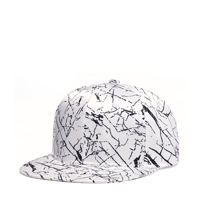 Hiphop Hoed Street Mode Mannen En Vrouwen Bliksempatroon Zonnescherm Baseball Cap