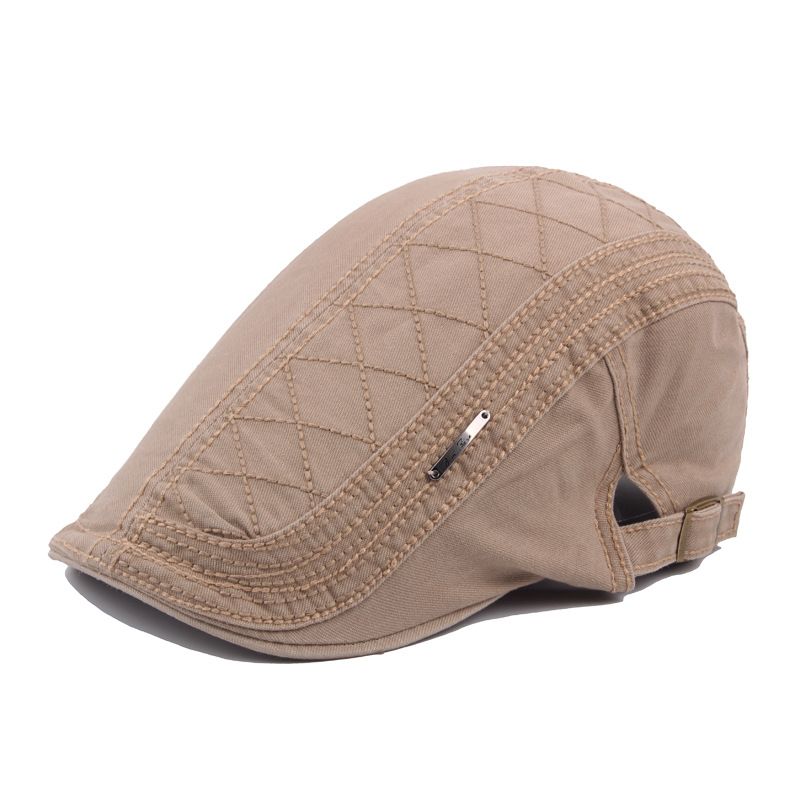 Hoed Katoenen Pet Voor Heren Britse Retro Baret Outdoor Zonnehoed