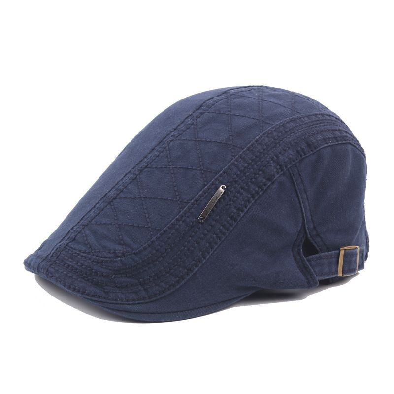 Hoed Katoenen Pet Voor Heren Britse Retro Baret Outdoor Zonnehoed