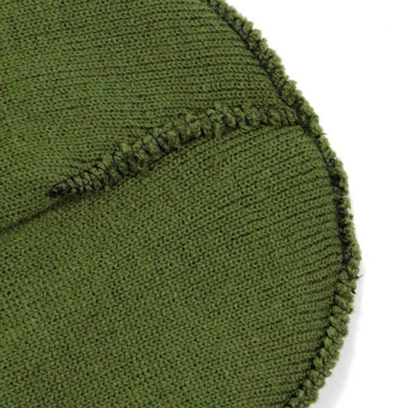 New Camouflage Hooded Knit Hat Voor Mannen En Vrouwen Cross-border Exclusief Voor Ski Hat All-match