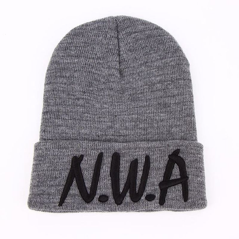 Nieuw Skullies Mutsen Gangsta Nwa Gebreide Wintermutsen