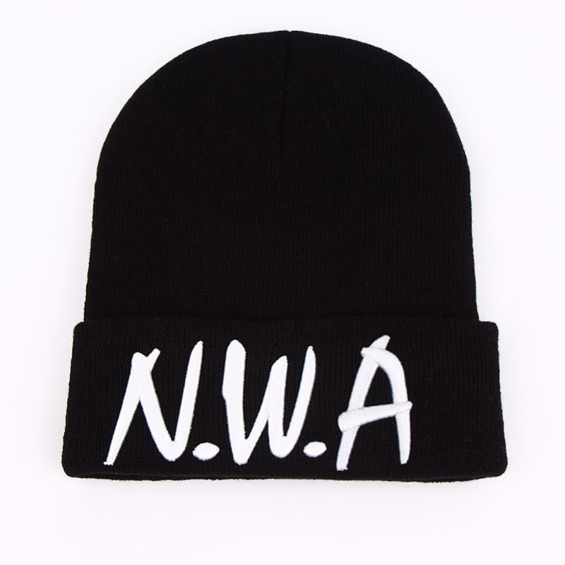 Nieuw Skullies Mutsen Gangsta Nwa Gebreide Wintermutsen