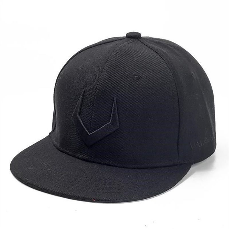 Nieuwe Hoed Mannelijke Hip-hop Koreaanse Alfabet Borduurwerk Baseball Cap Trendy All-match Straat Flat-edge Zonnebrandcrème