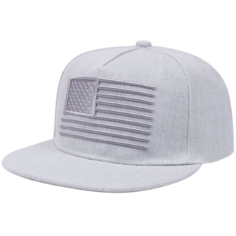 Outdoor Leislure Amerikaanse Vlag Borduurwerk Baseball Caps Buitenlandse Handel Hiphop Hoeden Mannen En Vrouwen Reizen Zon Hoeden