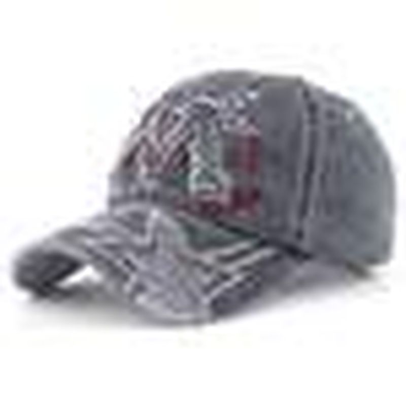 Rand Canvas Gewassen Oude Baseball Cap Lente En Herfst Outdoor Zon Bescherming Hoed