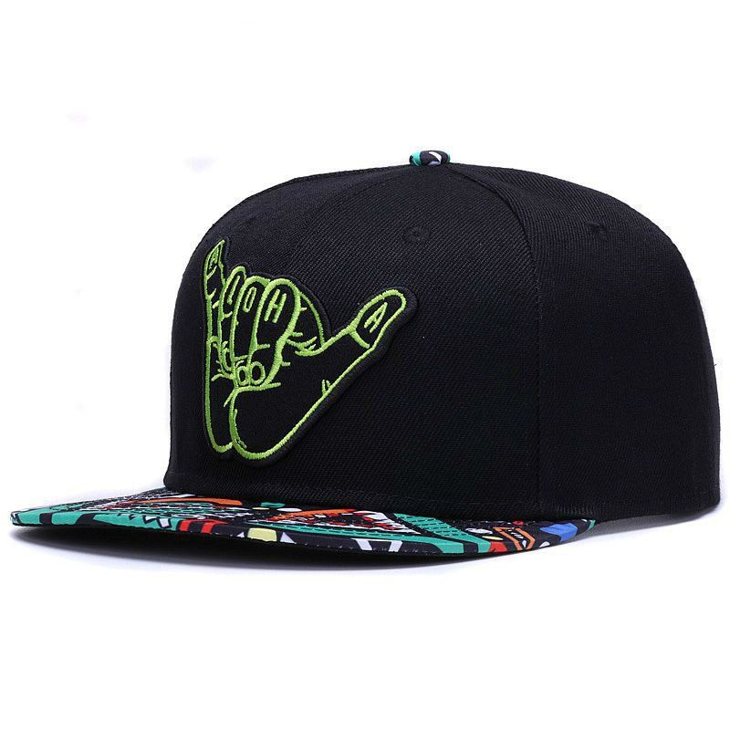 Retro Geborduurde Baseball Snapback Sportpet Voor Heren En Dames