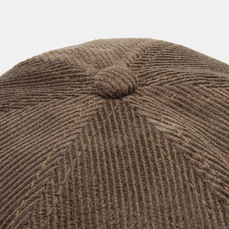 Unisex Dome Verstelbare Brief Patch Twill Cap Outdoor Hip Hop Zonnescherm Brimless Beanie Landlord Cap Skull Cap