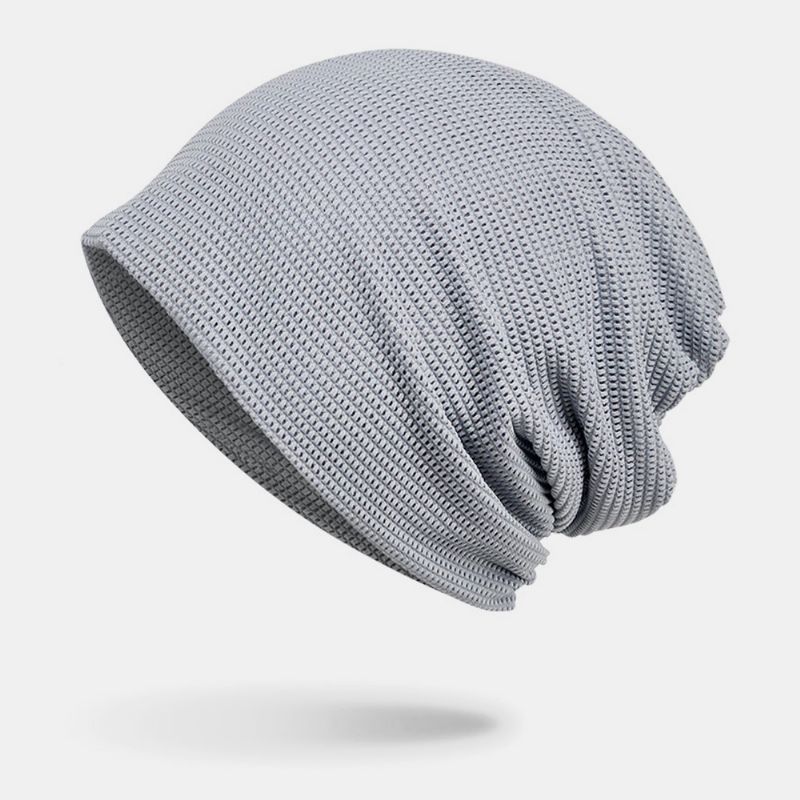 Unisex Multifunctioneel Mesh Ademend Zweetabsorberend Hiphop Sport Hoofdband Sjaal Beanie Hoed