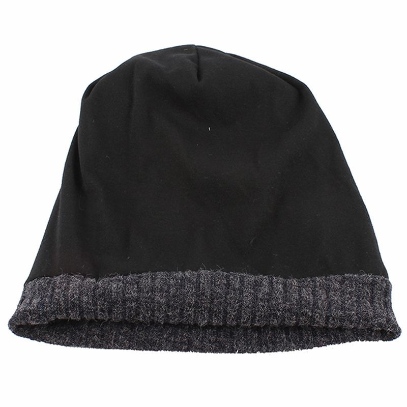 Vrouwen Casual Herfst Warme Breiende Muts Outdoor Solid Skullies Mutsen Cap