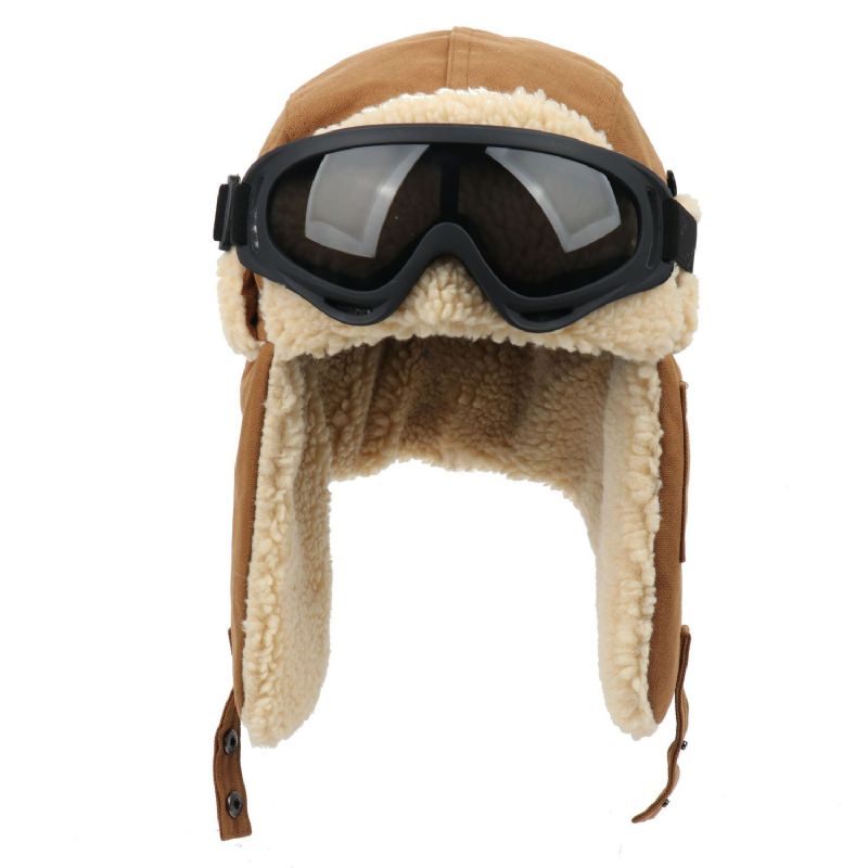 Winddichte Outdoor Skimuts Met Verdikte Oorbescherming Flying Cap