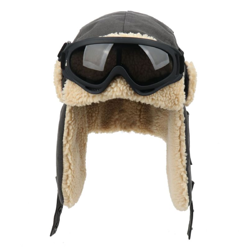 Winddichte Outdoor Skimuts Met Verdikte Oorbescherming Flying Cap