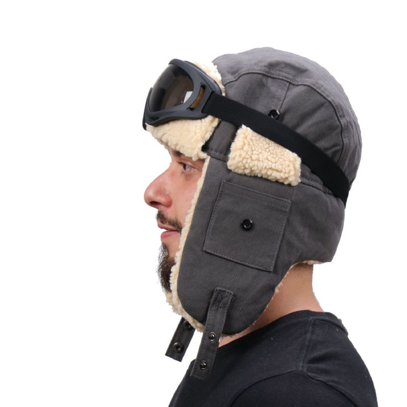 Winddichte Outdoor Skimuts Met Verdikte Oorbescherming Flying Cap