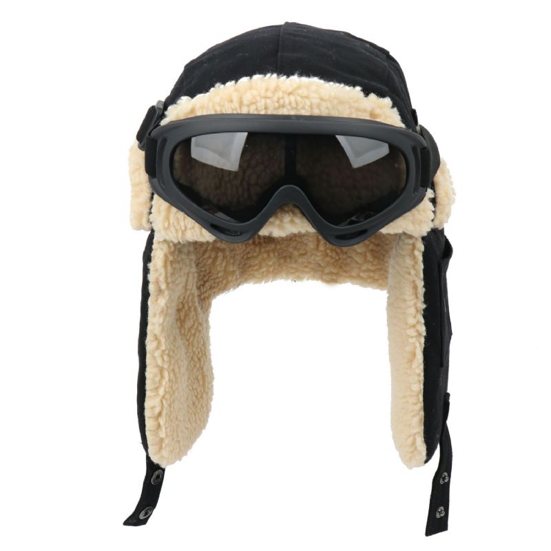 Winddichte Outdoor Skimuts Met Verdikte Oorbescherming Flying Cap