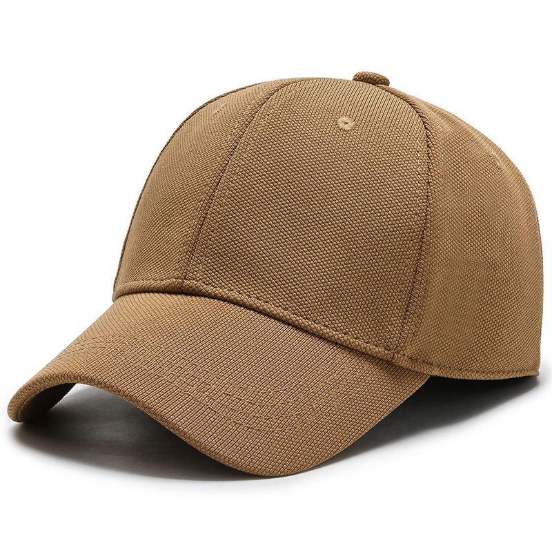 Zomer Ademende Stretch Hoeden Gemonteerd Effen Kleur Baseball Cap Outdoor