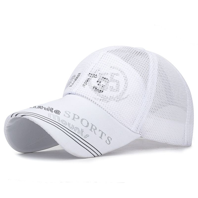 Zomer Extended Eaves Zonnebrandcrème Baseball Cap Heren Outdoor Zonnehoed