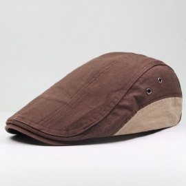 Zomer Katoenen Pet Retro Baseballcap Voor Heren