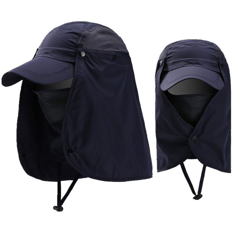 Zonbescherming Cover Gezicht Vizier Outdoor Vissen Hoed Zomer Sneldrogende Cap Ademende Hoed Baseball Cap