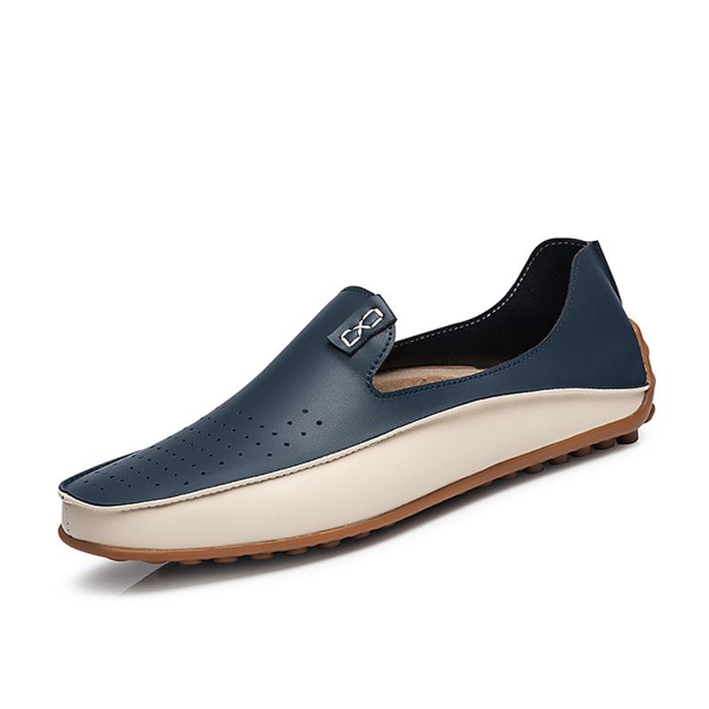 Amerikaanse Maat 6.5-11.5 Herenschoenen Outdoor Casual Ronde Neus Slip Op Ademende Flats